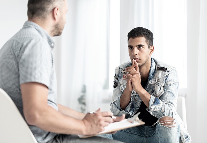 Teenager Having Therapy