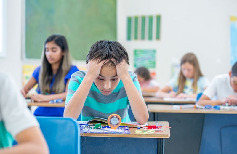 Students in a Classroom